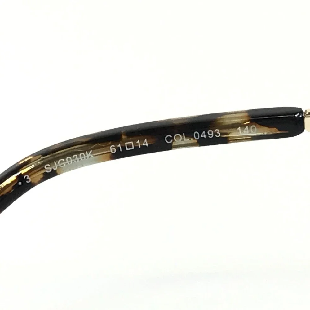 Just Cavalli Sunglasses SJC030K COL.0493 Gold Aviators w/ Brown Lenses 61-14-140